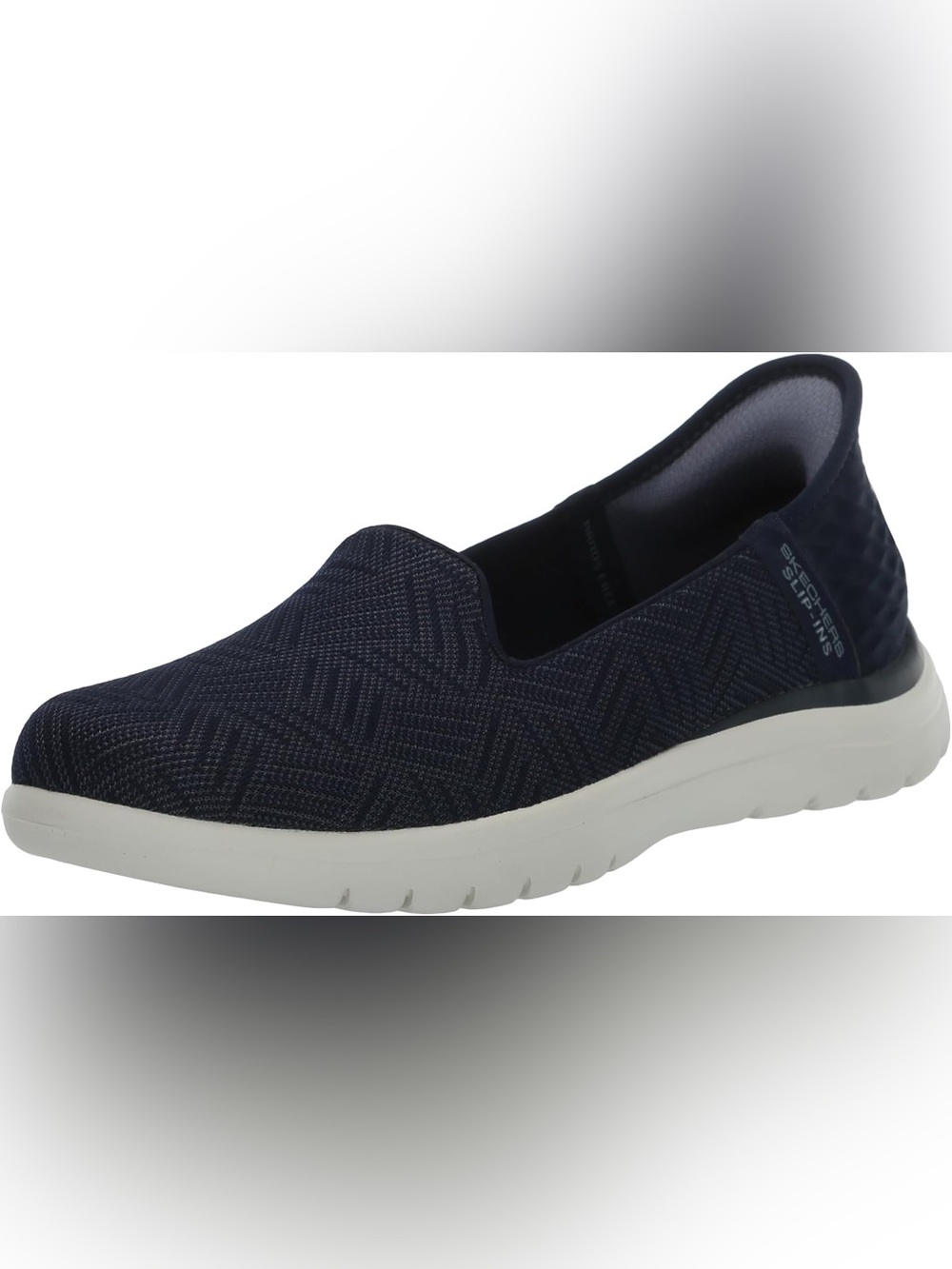 Skechers Women’s On-The-go Flex Clover Hands Free Slip-ins Loafer in navy size 9